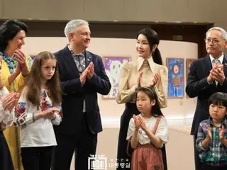 Đệ nhất phu nhân Hàn Quốc lên kế hoạch triển lãm tranh thiếu nhi ở Ukraine... "Tôi muốn chia sẻ sự tôn trọng cuộc sống"