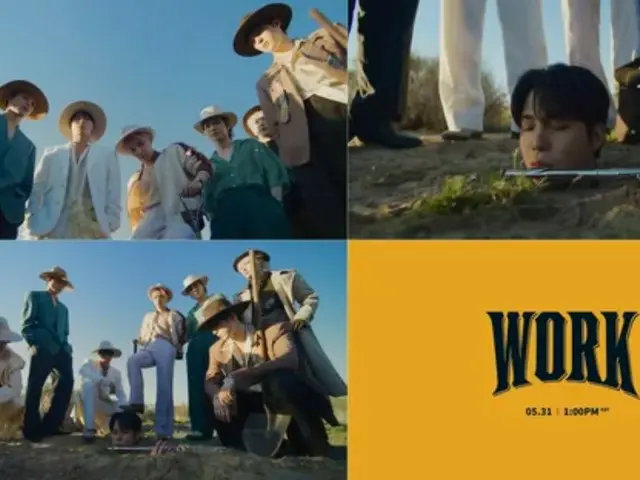"ATEEZ" tung teaser MV ca khúc mới "WORK"...Liên khúc cực gây nghiện