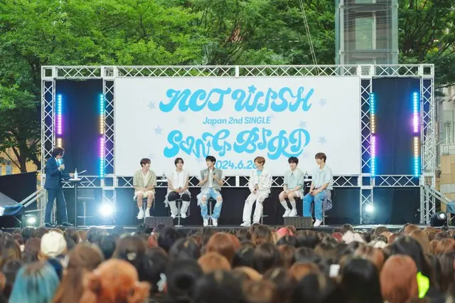 「NCT WISH」、Japan 2nd Single『Songbird』リリース記念イベントを開催！約1300人のファンが集結！3