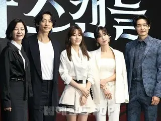 [Ảnh] Rain(Bi) & Kim Ha Neul cùng các diễn viên tham dự buổi giới thiệu sản xuất phim truyền hình mới Thiên Nga Đỏ