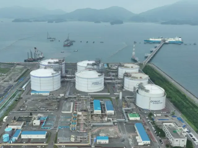 ポスコインターの大規模LNGターミナルが完成。20年で1兆ウォンを投資＝韓国