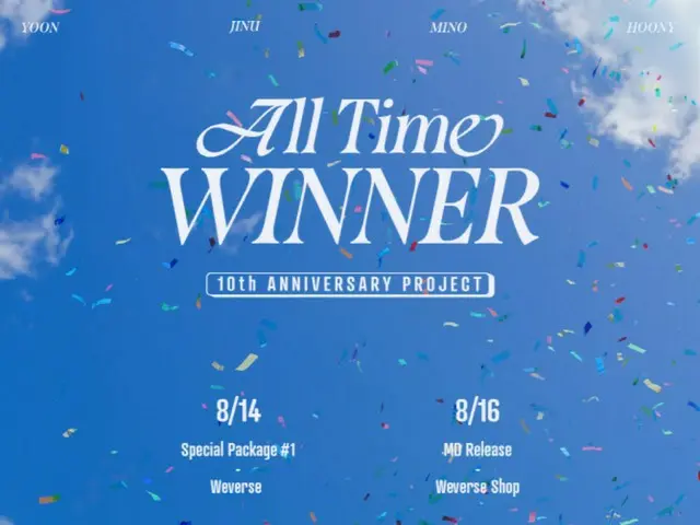 "WINNER" đáp lại tình cảm của người hâm mộ... Dự án kỷ niệm 10 năm ra mắt bắt đầu!