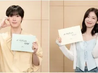 YOON SANHA (ASTRO) & Arin (OHMYGIRL), thành công rực rỡ ngay từ lần gặp đầu tiên... Cảnh đọc kịch bản "Bạn gái tôi là Sang Nam Ja" ra mắt