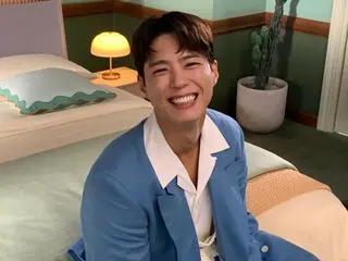 Nam diễn viên Park BoGum tiết lộ cảnh quay quảng cáo với nụ cười rạng rỡ...Bạn gần như có thể nghe thấy tiếng cười