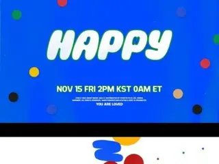 "BTS" JIN truyền tải trái tim ấm áp thông qua việc "đi tìm hạnh phúc"... Album solo "Happy" phát hành ngày 15/11