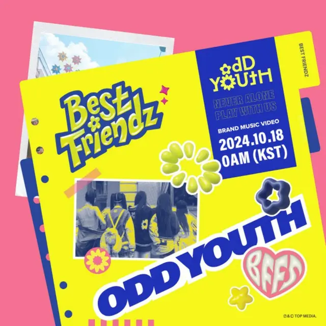 ”TOP MEDIAガールズグループ”「ODD YOUTH」、きょう（18日）ブランドミュージックビデオでメンバーを公開