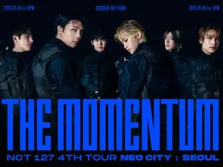 "NCT 127" tung poster chính của world tour thứ 4 "THE MOMENTUM"