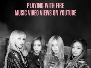 MV PLAYING WITH FIRE của BLACKPINK vượt 900 triệu lượt xem...đứng thứ 12 chung cuộc