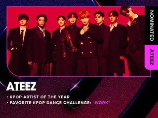 "ATEEZ" được đề cử ở hai hạng mục tại "iHeartRadio Music Awards" Hoa Kỳ năm thứ hai liên tiếp