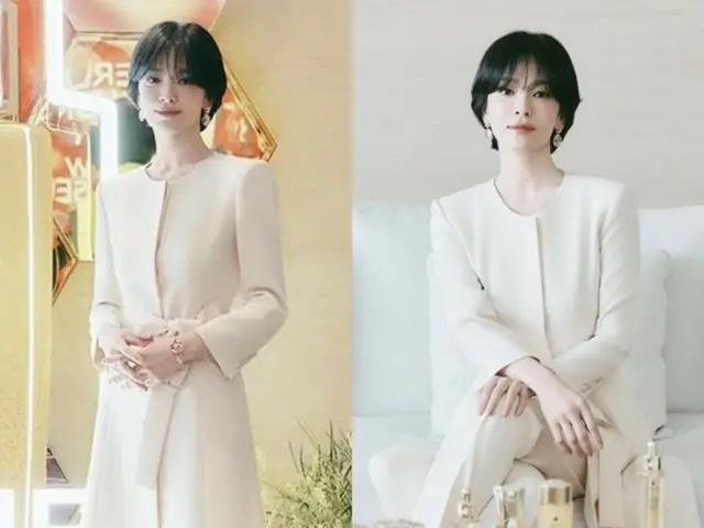 'Niềm vui nhân đôi' Song Hye Kyo, kiểu tóc bob đẹp mê hồn