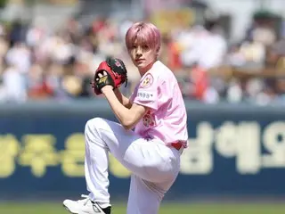 "NCT WISH" Ước mơ ném bóng mở màn cho KIA của Xion đã thành hiện thực