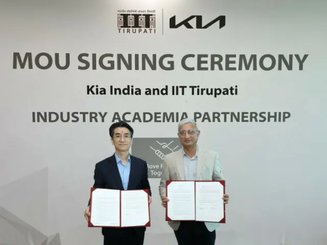 Kia Motors hợp tác với trường đại học Ấn Độ để phát triển nguồn nhân lực cho xe thế hệ tiếp theo thông qua sự hợp tác giữa ngành và học viện - Truyền thông Hàn Quốc