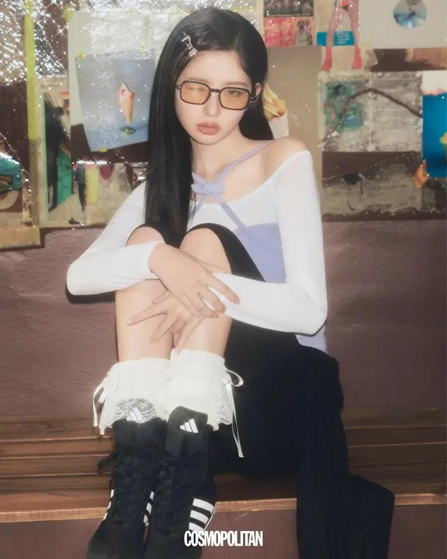 「IVE」レイ、ギックシック＆Gen Zムードのグラビア公開…クール＆夢幻04