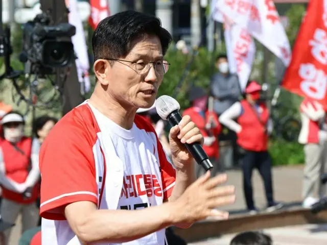 Kim Moon-soo, ứng cử viên tổng thống của đảng Quyền lực Nhân dân: "Tôi sẽ hoàn thành tuyến đường sắt cao tốc Đông-Tây vào năm 2027... Tôi sẽ trở thành chủ tịch đường sắt" = Hàn Quốc