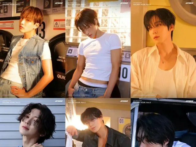 ATEEZ phát hành ảnh album cho mini album thứ 12 "GOLDEN HOUR: Part.3"