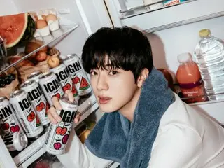 JIN của BTS được chọn làm đại sứ toàn cầu cho thương hiệu đồ uống có cồn IGIN