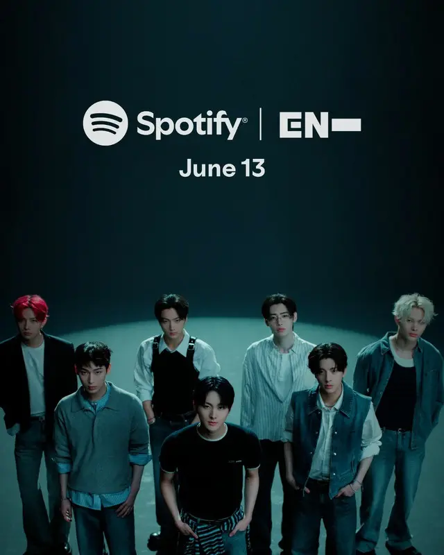 Spotify新オリジナル映像シリーズ「K-POPパフォーマンスビデオ」を開始…「ENHYPEN」が第1弾アーティストに登場！
