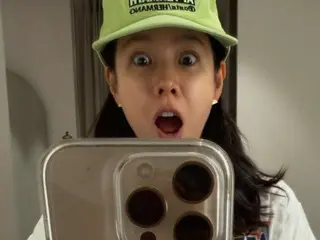 Nữ diễn viên Son Ye Jin, cô ấy có thực sự trông giống như đang tập thể dục không? ... Một biểu cảm vui tươi