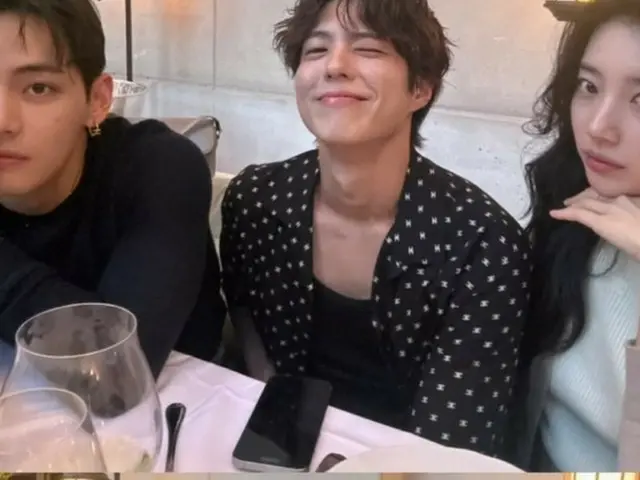 Suzy, Park BoGum và V (BTS), visual hội tụ tại Paris... sự kết hợp hoàn hảo nhất từ trước đến nay