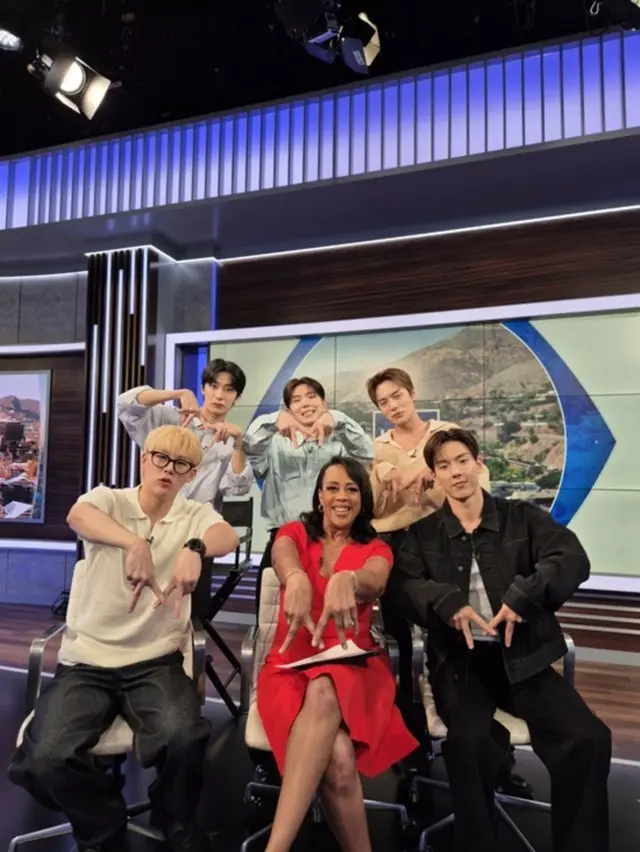 「MONSTA X」が米国を代表する朝のニュース番組に出演した。