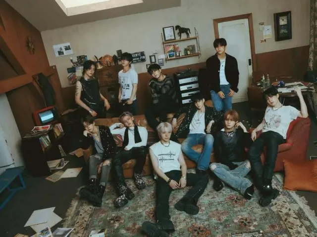 「TREASURE」、3rdミニアルバム「LOVE PULSE」団体ビジュアルイメージ公開…強烈なオーラ