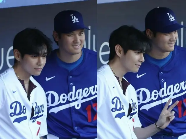 「BTS」V、大谷に会った