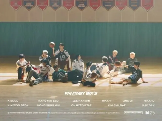 "FANTASY BOYS" tung poster teaser cho album đầu tay "NEW TOMORROW"!