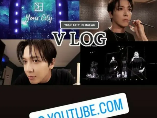 "CNBLUE" Jung Yong Hwa xem trước việc phát hành Vlog mới "YOUR CITY IN MACAU" vào ngày mai (thứ 7)