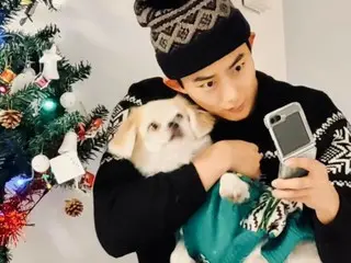 "2PM" Taecyeon tung bức ảnh cảm động cùng chú chó cưng Eddie!