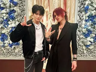 Jaejung & SUGIZO khoe sức hút lôi cuốn trong bộ vest đen