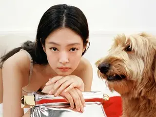 "BLACKPINK" Jennie chụp ảnh ống đồng cùng cún cưng...Sự kết hợp dễ thương khiến bạn cảm thấy ấm áp
