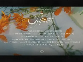 SF9 tung poster kế hoạch cho mini album thứ 13 "Sequence"... Đếm ngược sự trở lại