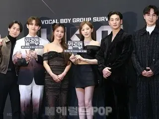 [Ảnh] "BTOB" Eunkwang & KIM JAE HWAN & "RedVelvet" Wendy & "MAMAMOO" Sora & Lee Seok-hoon & Baekho, "BUILD"
 Ban giám khảo vui vẻ của “UP”
