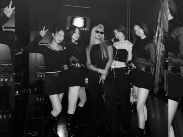 "EXID" LE tung ảnh toàn thân... chia sẻ niềm vui cùng các thành viên