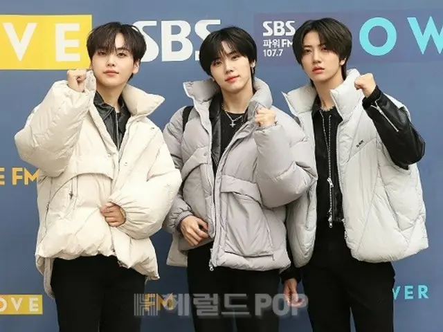 [Ảnh] “CRAVITY” Wonjin, Hyunjun và Sungmin đã đến tham dự “Power Time”!