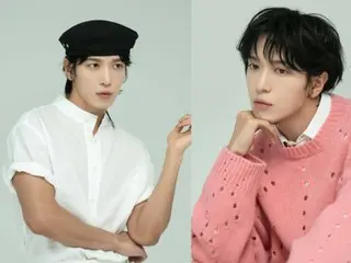 "CNBLUE" Jung Yong Hwa choáng ngợp với sức hút vô hạn của mình... Những hình ảnh hậu trường chụp ảnh ống đồng được tung ra