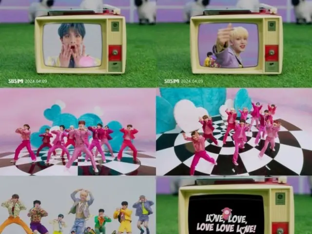 "n.Ssign" tung teaser MV ca khúc chủ đề thứ ba "Love, Love, Love Love Love!" (kèm video)