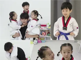 "FTISLAND" Choi Min-hwan, ông bố ba con, chơi hết mình với các con... "Siêu nhân đã trở lại"