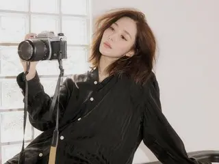Nữ diễn viên Park Min Young trông độc lập trước ống kính