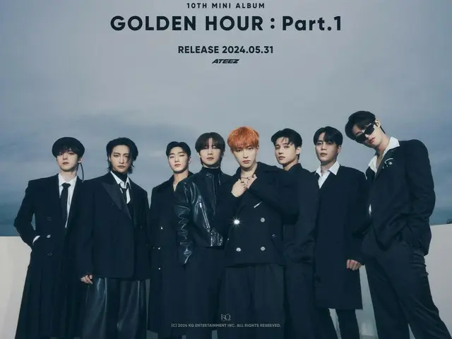 "ATEEZ" tung toàn bộ ảnh concept album mới "GOLDEN HOUR: Part.1"... Vẻ đẹp gợi cảm nam tính