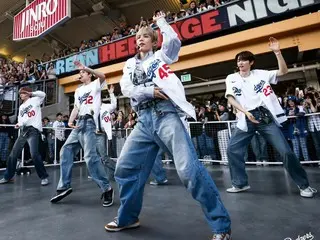 “RIIZE” đã xuất hiện tại Sân vận động Dodgers! …Sôi động “Đêm di sản văn hóa Hàn Quốc” (có video)