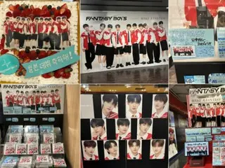 “Chính thức ra mắt tại Nhật Bản” “FANTASY BOYS” trang trí góc chính của Shibuya Tower Records bằng buổi hòa nhạc mini