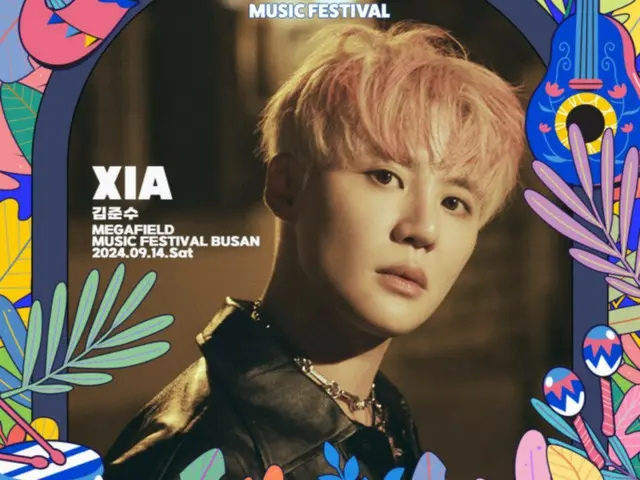 Jun Su (Xia) sẽ xuất hiện tại "MEGAFIELD MUSIC FESTIVAL 2024_BUSAN" tổ chức vào ngày 14/9... Poster solo được tung ra