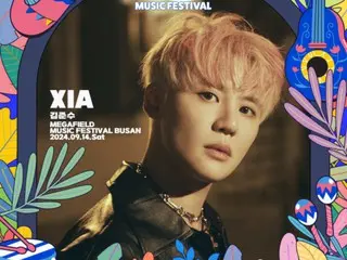 Jun Su (Xia) sẽ xuất hiện tại "MEGAFIELD MUSIC FESTIVAL 2024_BUSAN" tổ chức vào ngày 14/9... Poster solo được tung ra