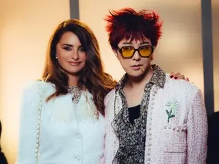 Hình ảnh hai người của G-DRAGON (BIGBANG) với nữ diễn viên Penelope Cruz và ca sĩ kiêm nhạc sĩ Angel đang là chủ đề nóng