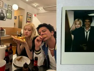 "BLACKPINK" Rosé và Bruno Mars hẹn hò ăn pizza... Một đêm đặc biệt