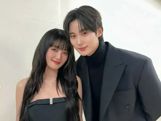 Byun Woo-seok x Minnie ((G)I-DLE), ảnh chụp cận cảnh với ngoại hình giống nhau..."Hai người hòa hợp với nhau thế nào?"