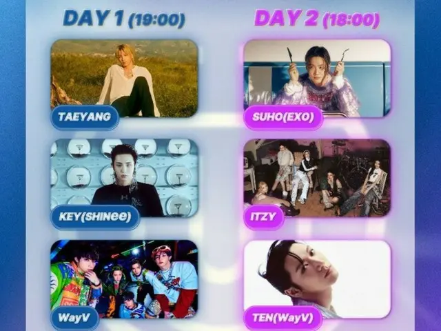 Từ “BIGBANG” SOL đến “SHINee” KEY, “WayV”, “&TEAM”, “ITZY”, “2025 UTO FEST in
 Đội hình Yokohama” được phát hành