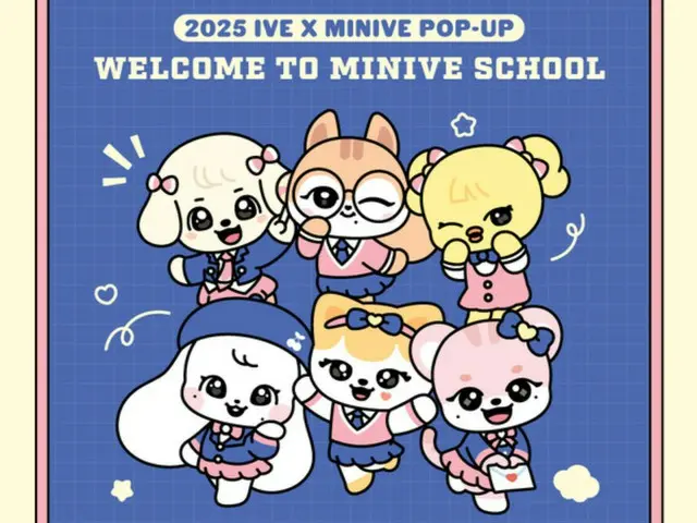 "IVE" mở cửa hàng pop-up cho nhân vật chính thức "MINIVE"