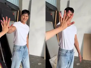 Ahn Bo Hyun, "Bàn tay to khủng khiếp"... Người hâm mộ phấn khích♥